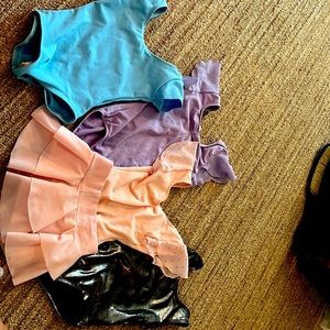 4 pack of gymnastics & dance outfits girls